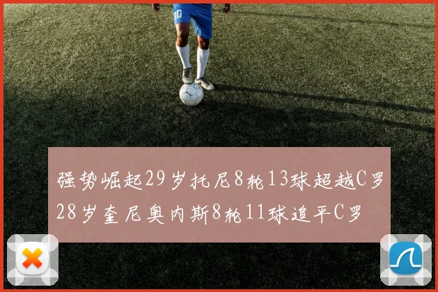 强势崛起29岁托尼8轮13球超越C罗28岁奎尼奥内斯8轮11球追平C罗